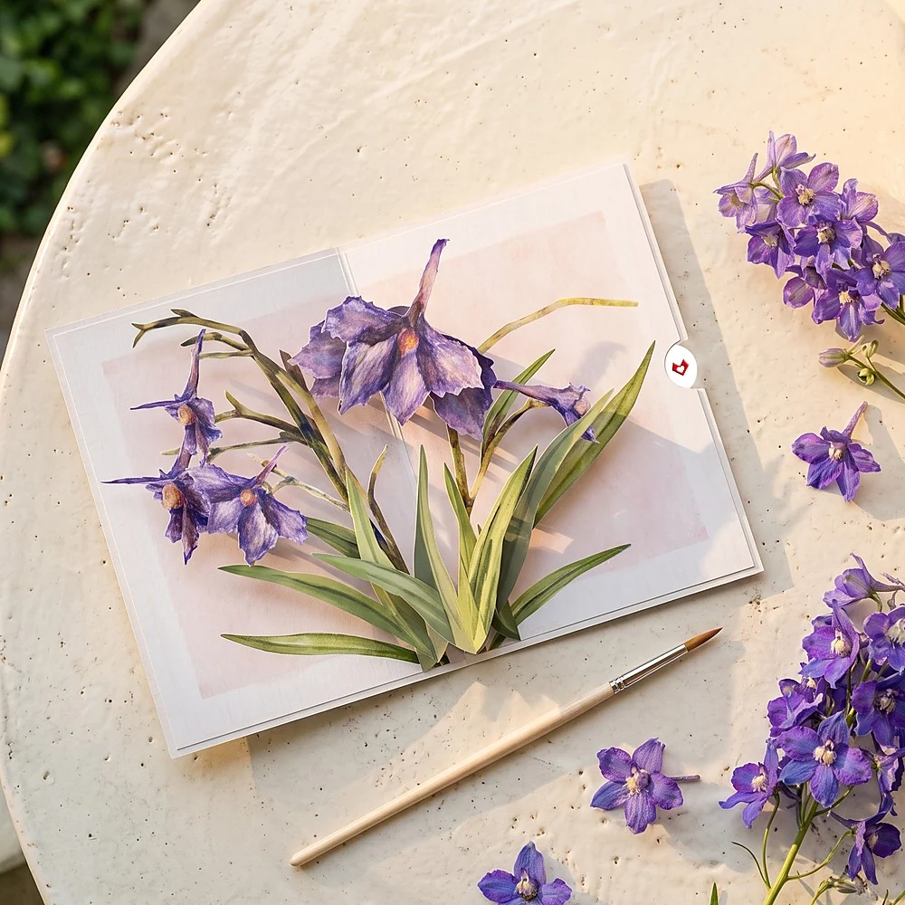 Lovepop Blue Bells Pop-Up Card – x ArtLifting - Image 2