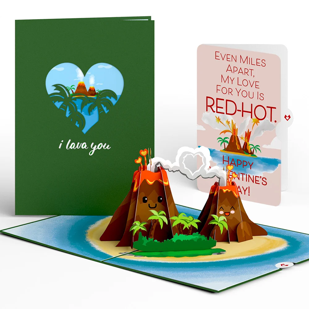 Lovepop I Lava You My Love Is Red-Hot Valentine Pop-Up Card and Sentiment Set