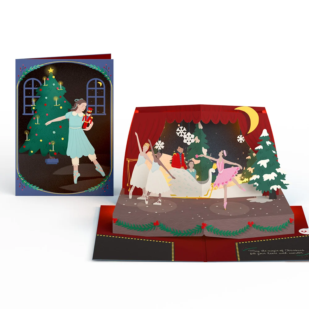Lovepop The Nutcracker Christmas Magic Music and Lights Pop-Up Card - Image 3