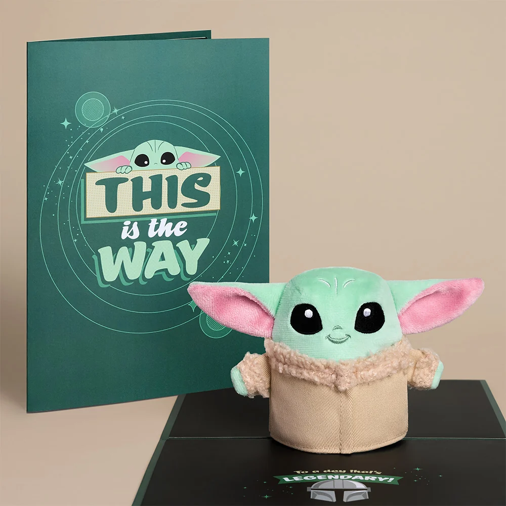 Lovepop Star Wars Grogu 'This Is the Way' Plushpop Card