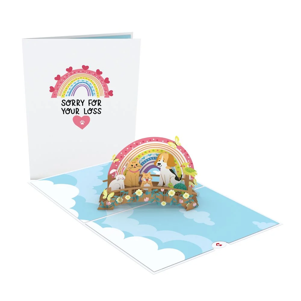 Lovepop Sympathy Loss of a Pet Pop-Up Card