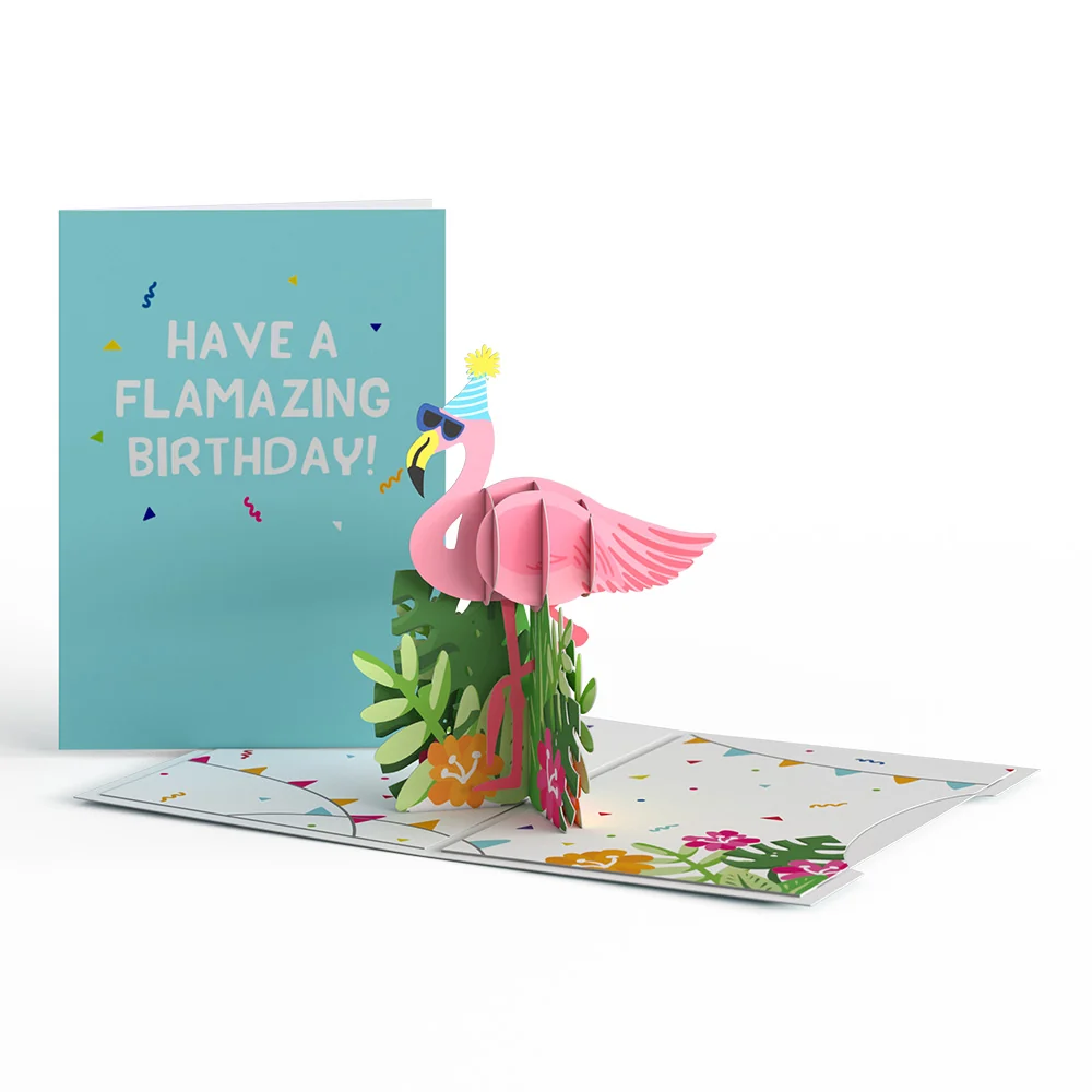Lovepop Birthday Party Animals 4-in-1 Nesting Card - Image 14