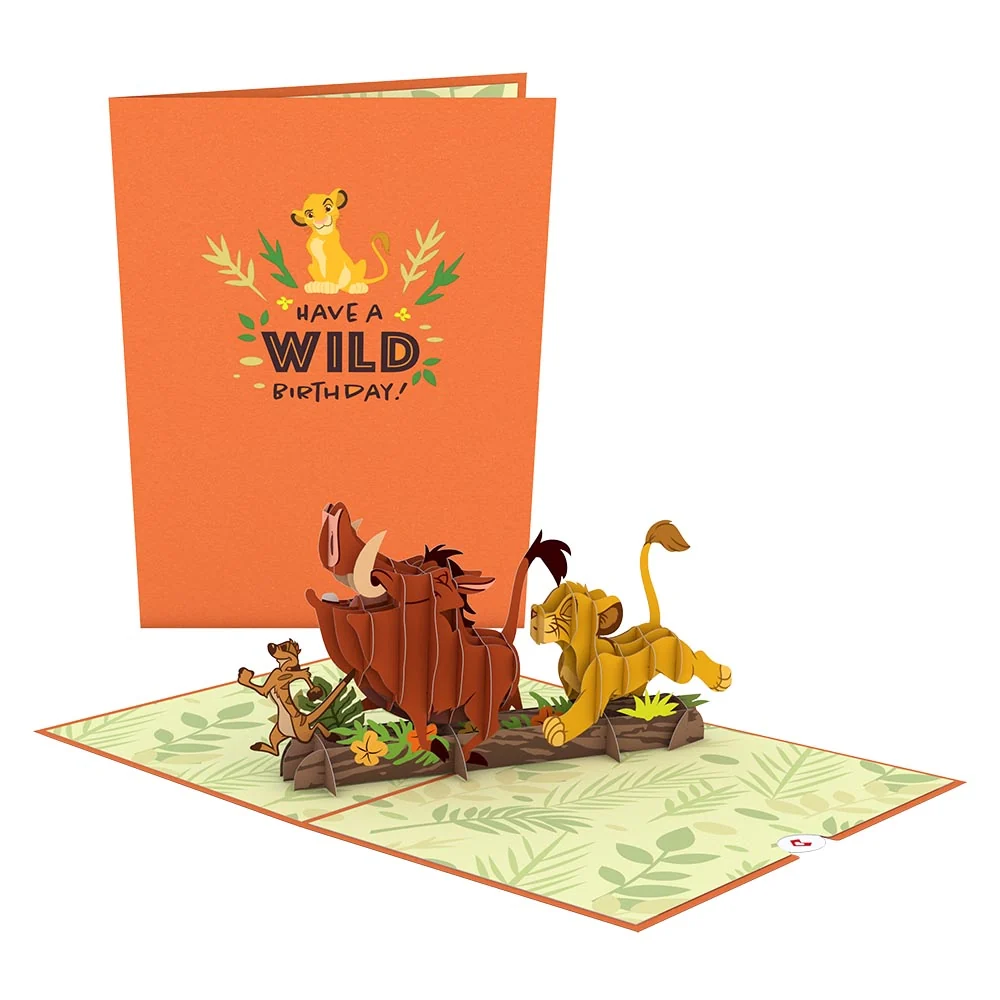 Lovepop Disney's The Lion King Wild Birthday Pop-Up Card