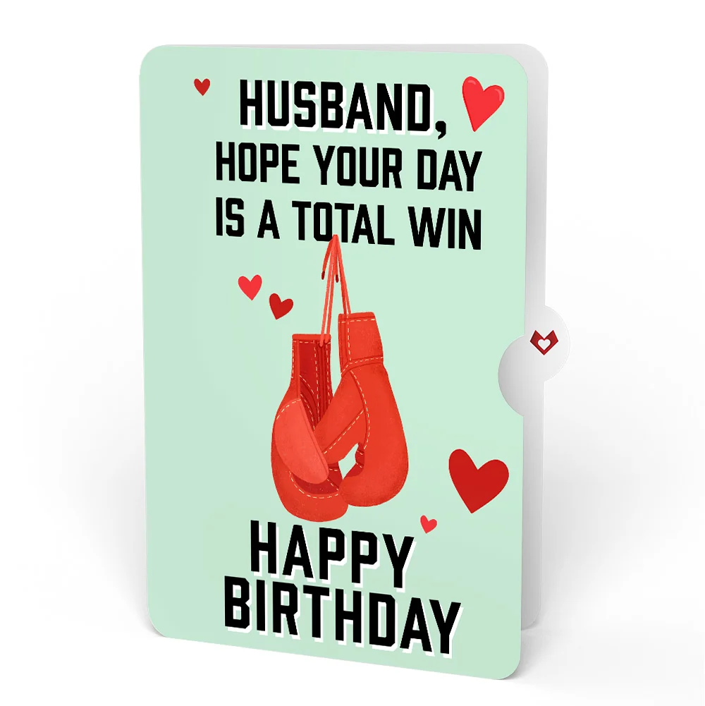 Lovepop You're a Knock Out Birthday Pop-Up Card and Sentiment Set for Husband - Image 4
