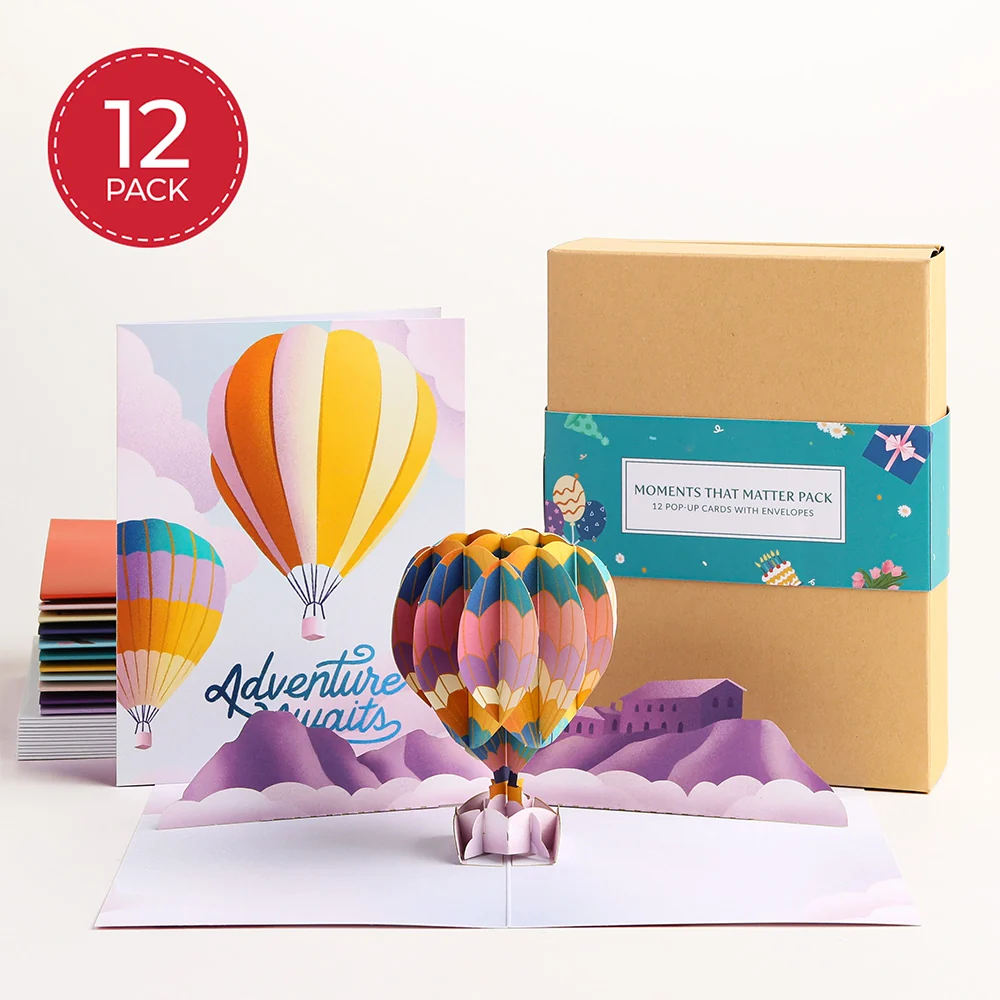 Lovepop Moments That Matter Box Set (Assorted 12-pack): Paperpop Card — SKU SB-41A7AF-FBE73F26D0B518