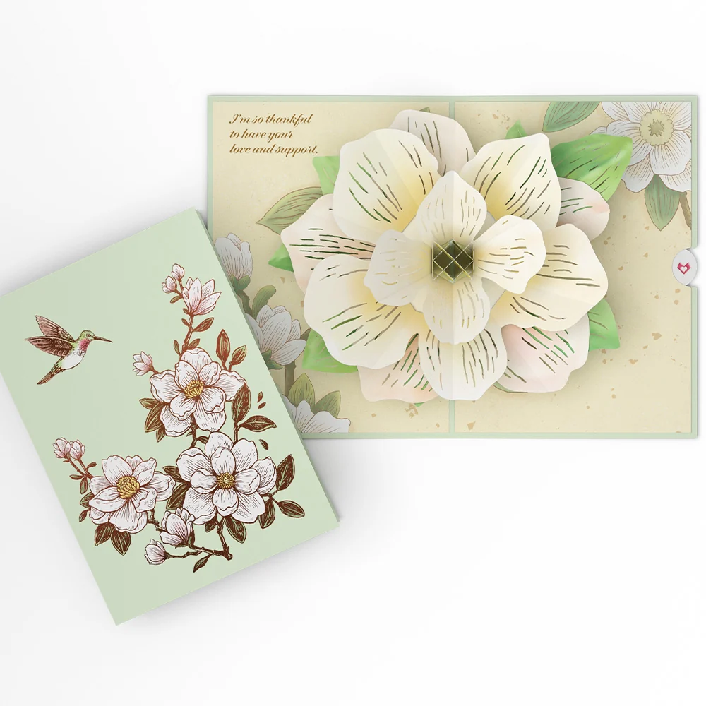 Lovepop Blooming Magnolia Pop-Up Card