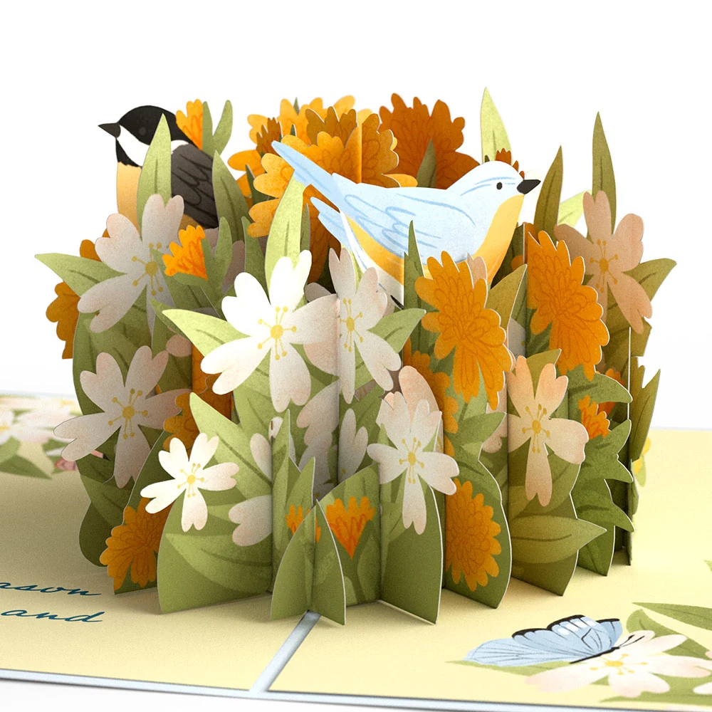 Lovepop Spring Joy Pop-Up Card & Bouquet Bundle - Image 3