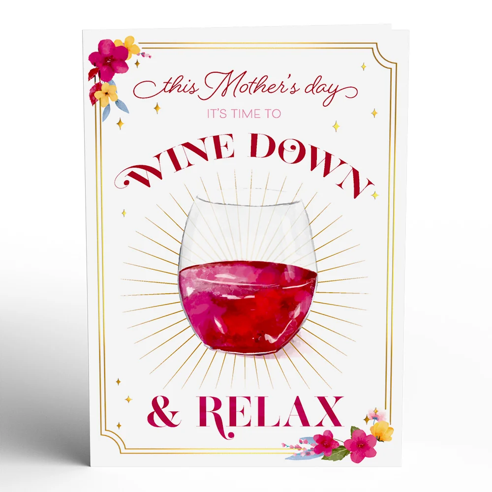 Lovepop Wine Down and Relax Mother's Day Pop-Up Card - Image 5