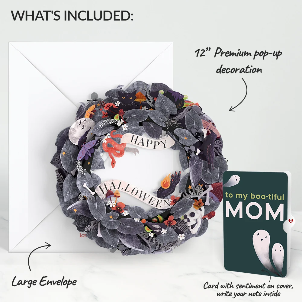 Lovepop Enchantingly Eerie Halloween Wreath and Sentiment Set for Mom - Image 2