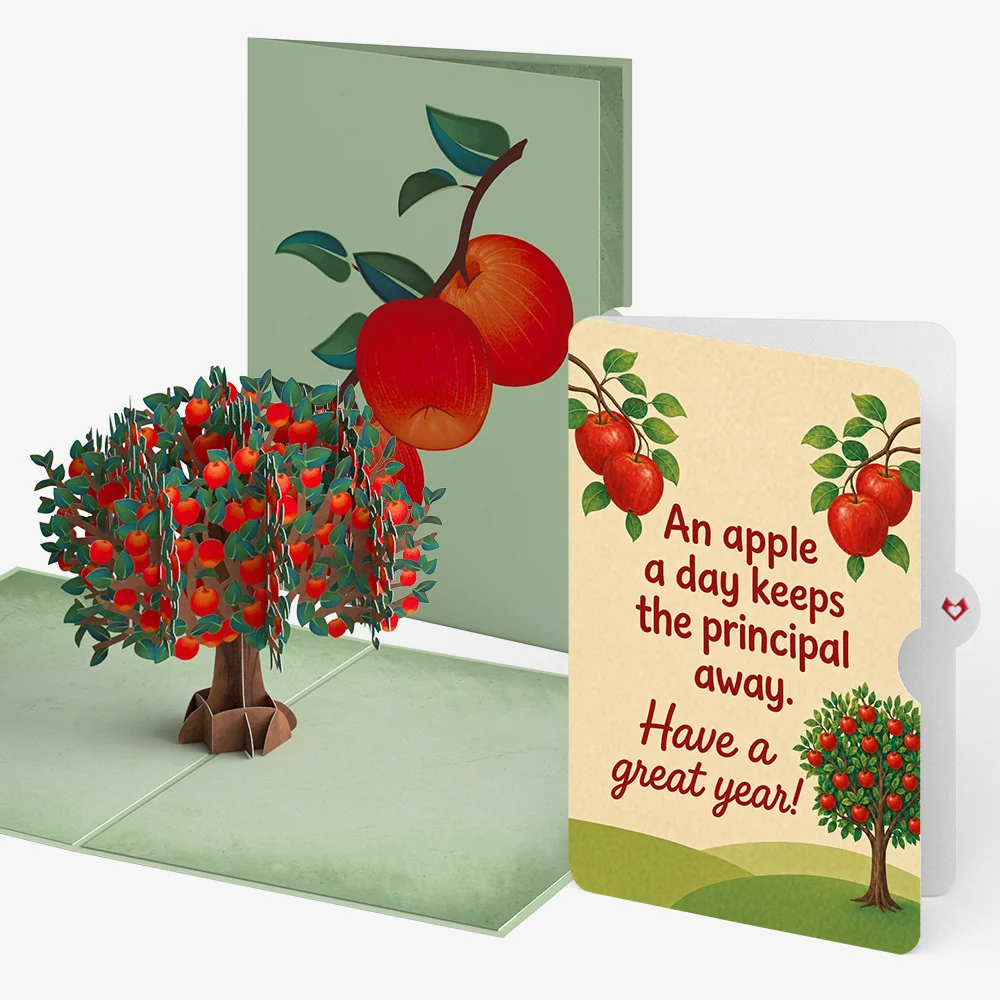Lovepop Apple Tree Encouragement Pop-Up Card and Sentiment Set