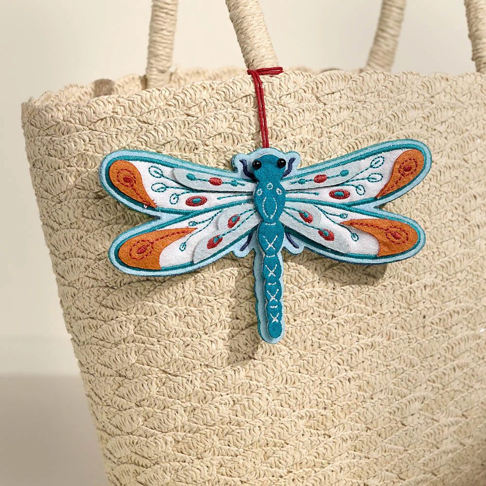 Lovepop Peaceful Dragonfly HeartFelt Charm Card
