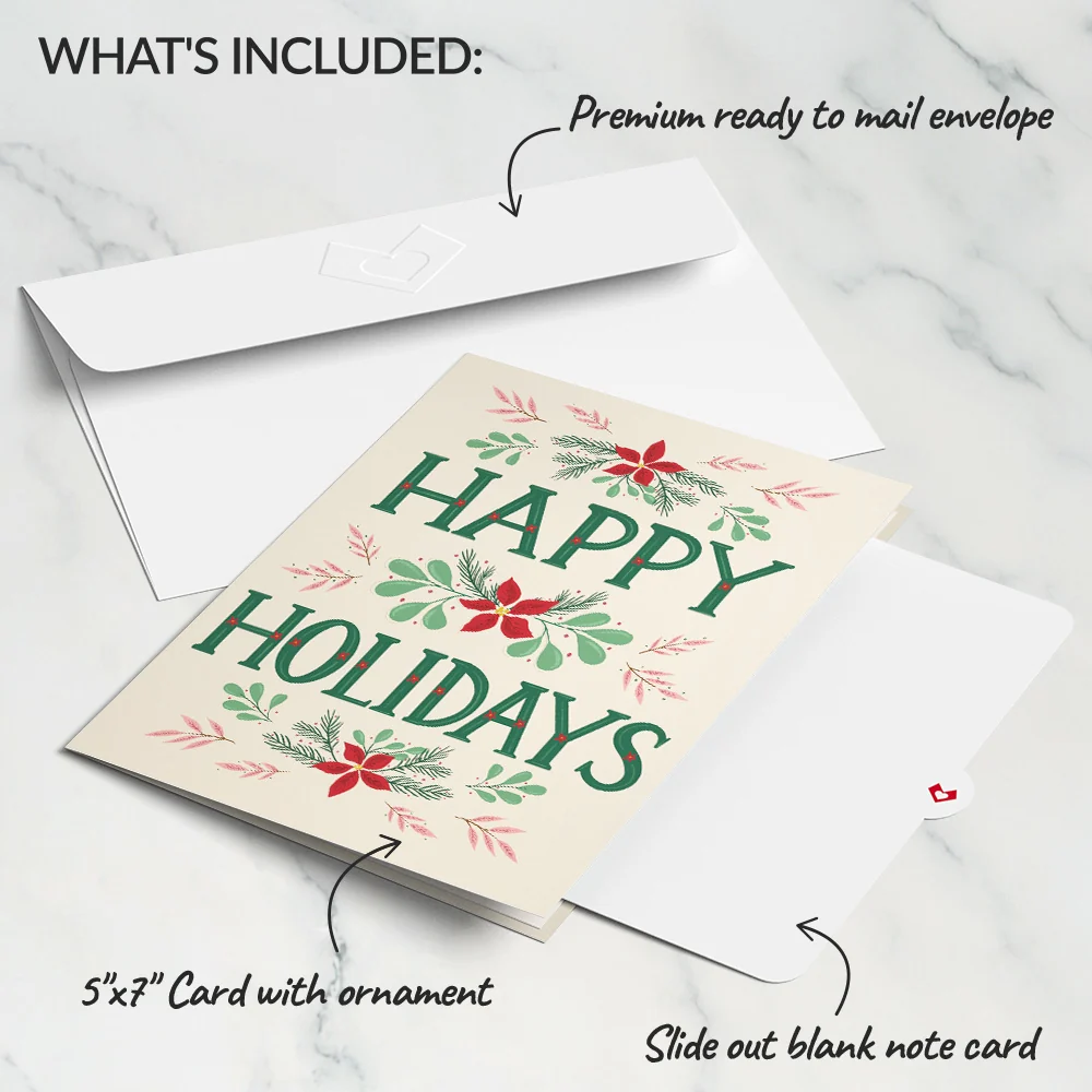 Lovepop Holiday Cardinal Classic Ornament Card - Image 6