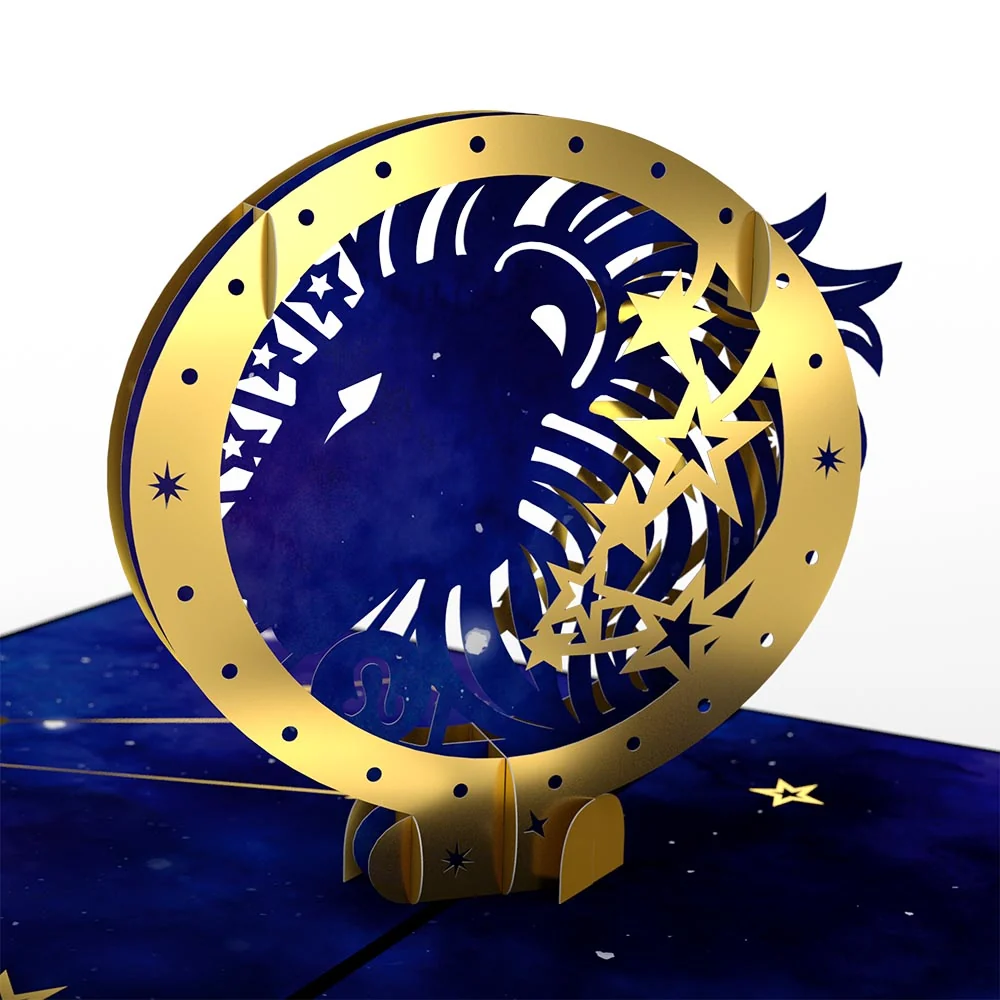 Lovepop Leo Zodiac Birthday Pop-Up Card and Sentiment Set - Image 3