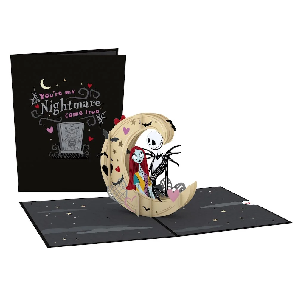 Lovepop Disney Tim Burton's The Nightmare Before Christmas My Nightmare Come True Pop-Up Card