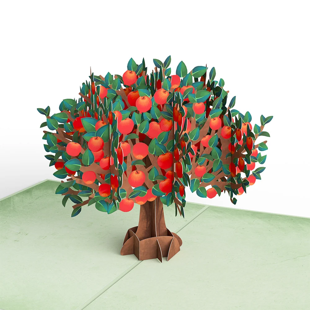 Lovepop Apple Tree New Baby Pop-Up Card and Sentiment Set - Image 3