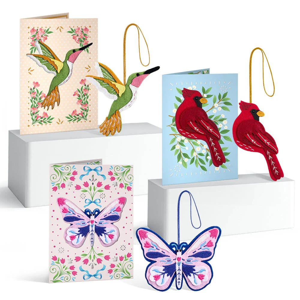 Lovepop Wings of Wonder HeartFelt Charm Card 3-Pack