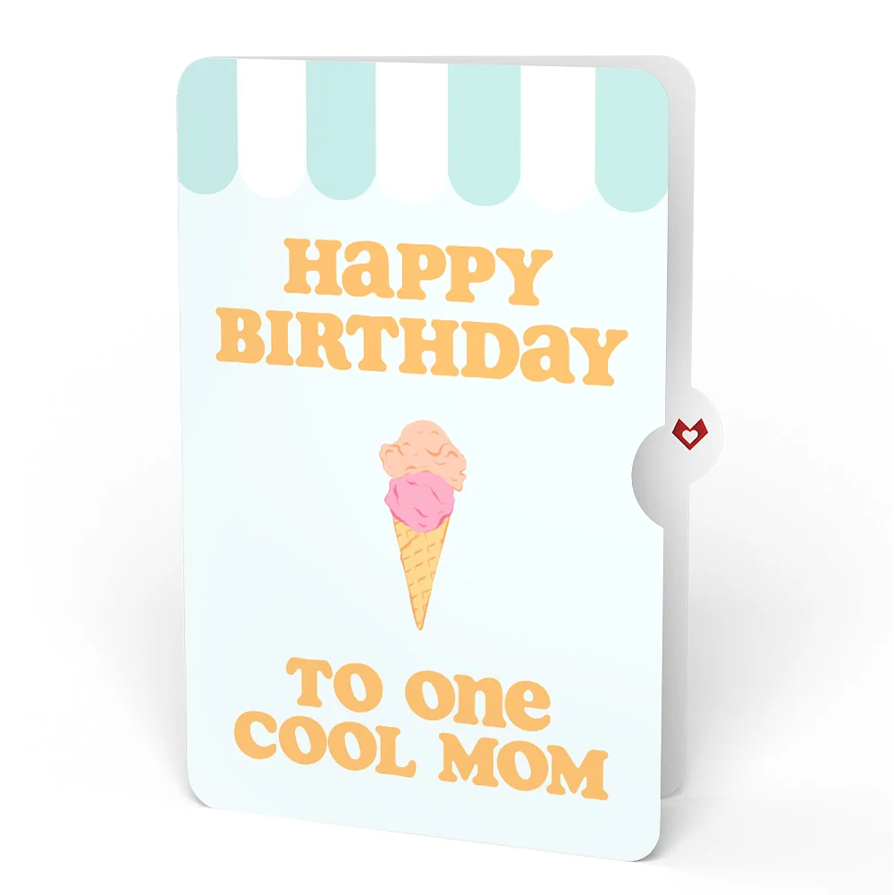 Lovepop Sweet Day Ice Cream Birthday Pop-Up Card and Sentiment Set for Mom - Image 4