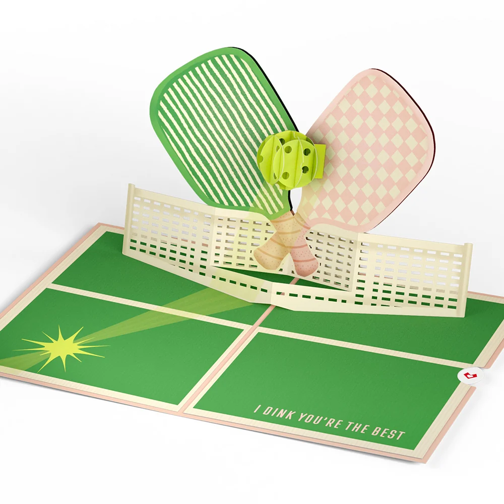 Lovepop I Dink You're the Best Pickleball Pop-Up Card - Image 4