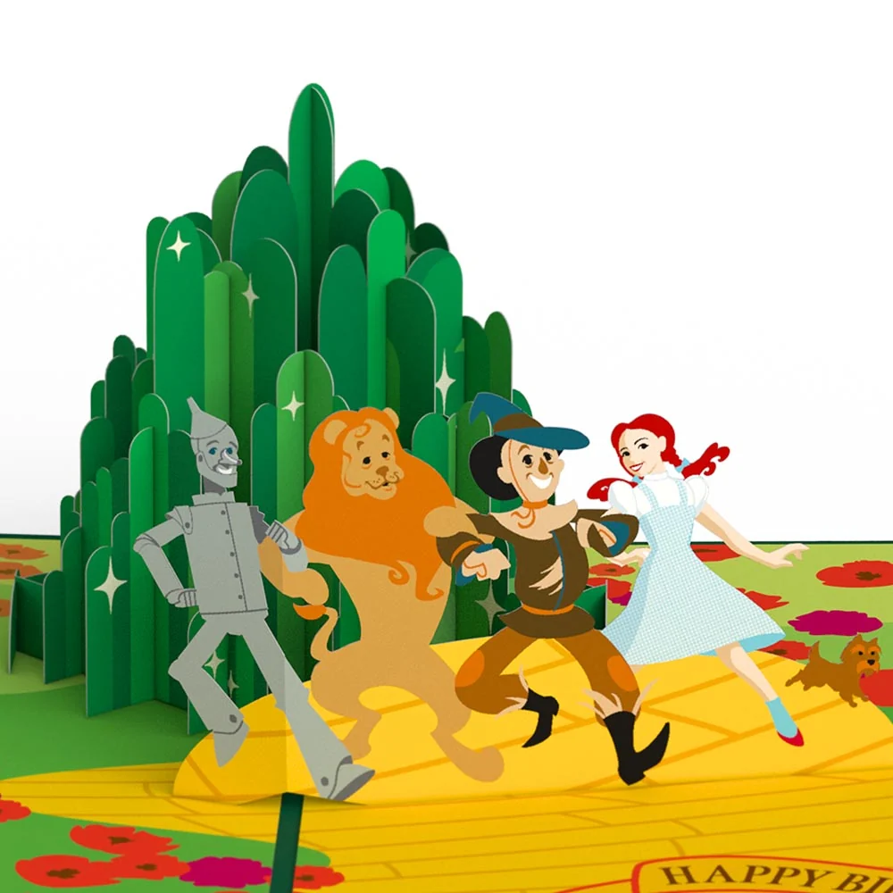 Lovepop The Wizard of Oz Lions & Tigers & Birthdays Pop-Up Card - Image 2