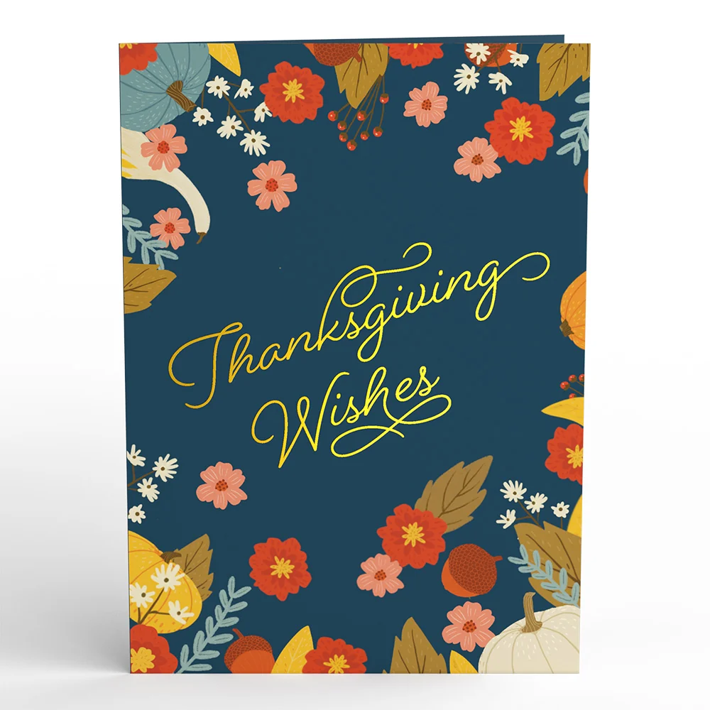 Lovepop Woodland Harvest Thanksgiving Wishes Pop-Up Card - Image 4