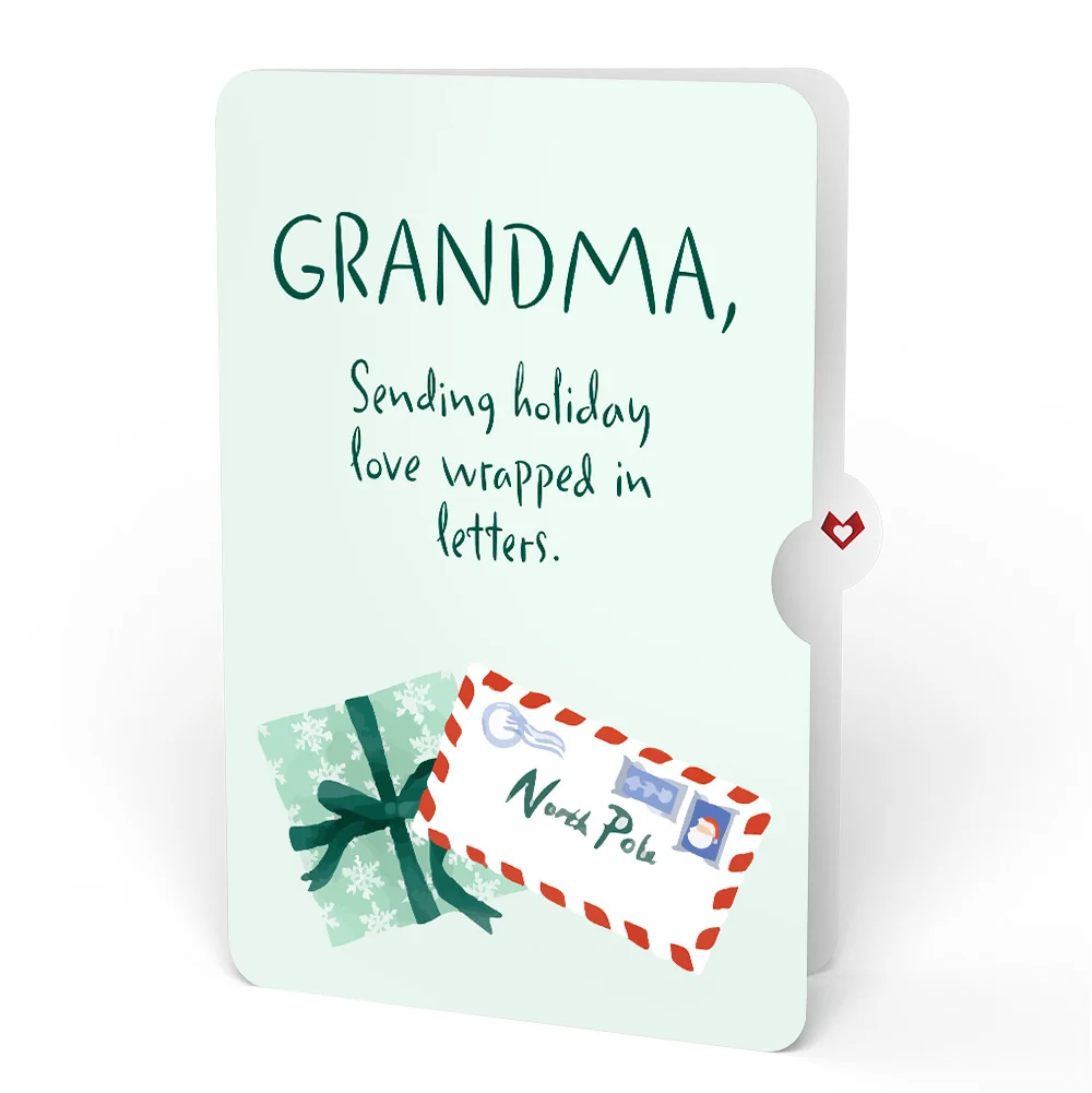 Lovepop Season's Greetings Penguin Surprise Pop-Up Card and Sentiment Set for Grandma - Image 4