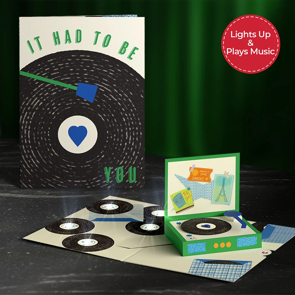 Lovepop It Had to Be You Music and Lights Pop-Up Card
