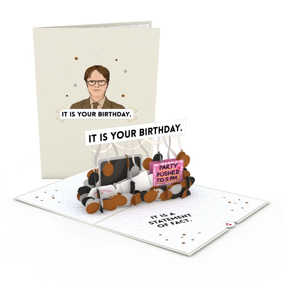 Lovepop The Office It is Your Birthday Pop-Up Card