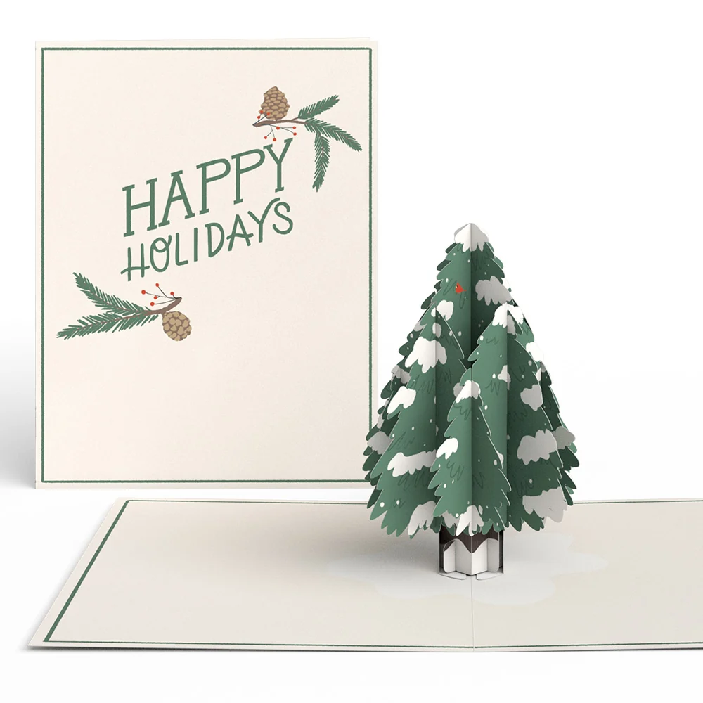 Lovepop Wintry Holiday Greetings Box Set (Assorted 12-pack): Paperpop Card - Image 7
