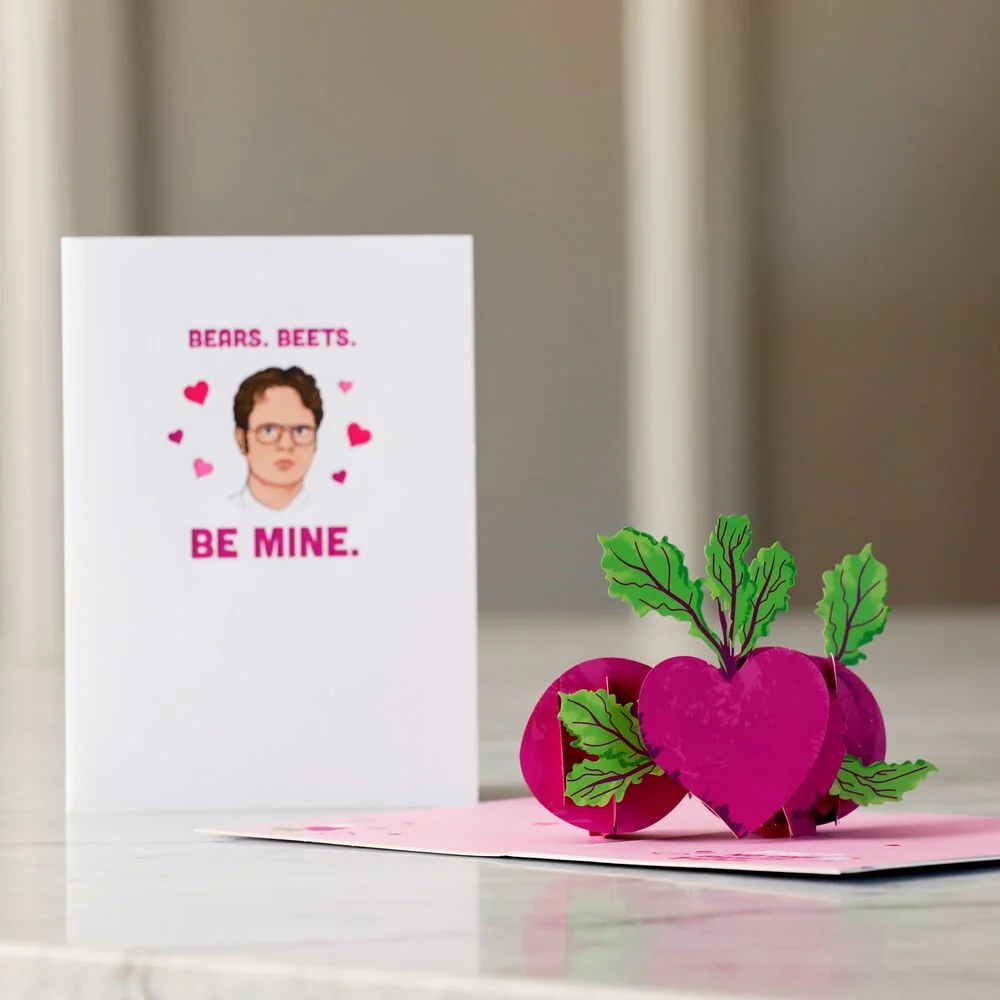 Lovepop The Office No One Beets You Valentine Pop-Up Card