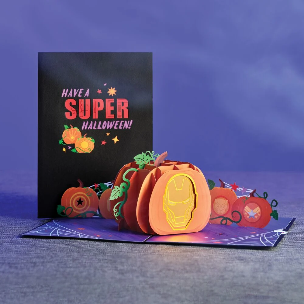 Lovepop Marvel's Avengers Super Hero Halloween Pop-Up Card