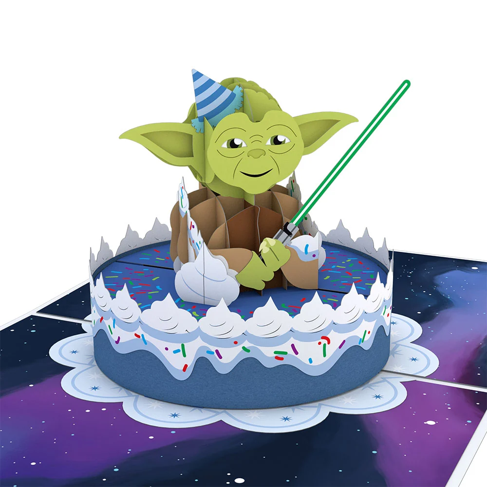 Lovepop Star Wars Yoda Birthday Pop-Up Card - Image 2