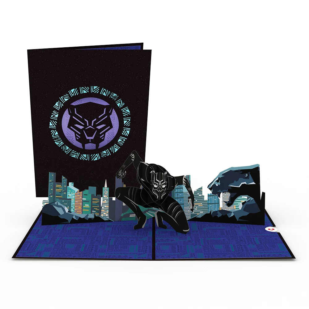 Lovepop Marvel Black Panther Pop-Up Card Mask
