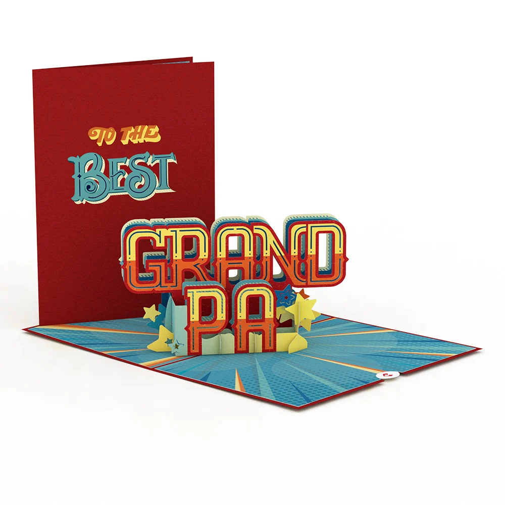 Lovepop The Best Grandpa Pop-Up Card