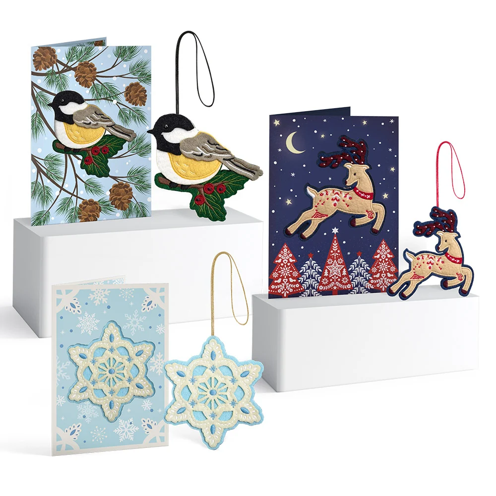 Lovepop Winter HeartFelt Charm Card 3-Pack