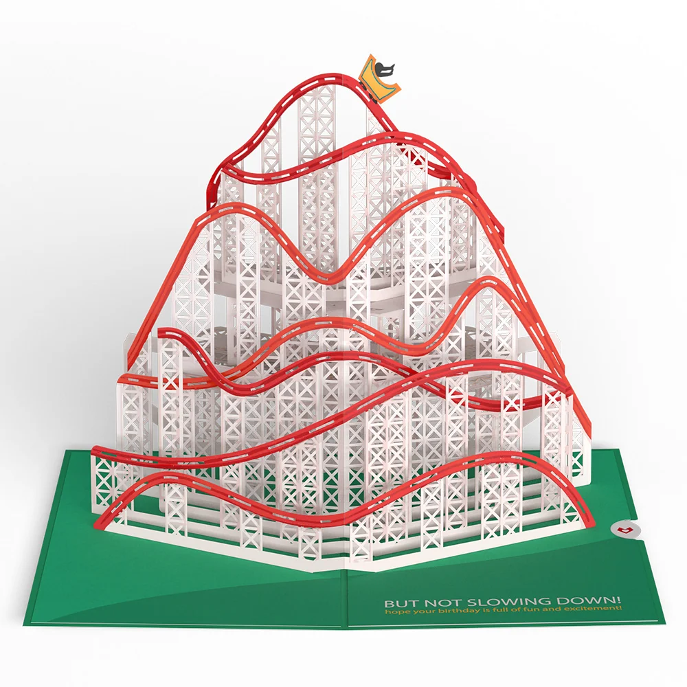 Lovepop Over the Hill Birthday Pop-Up Card - Image 4