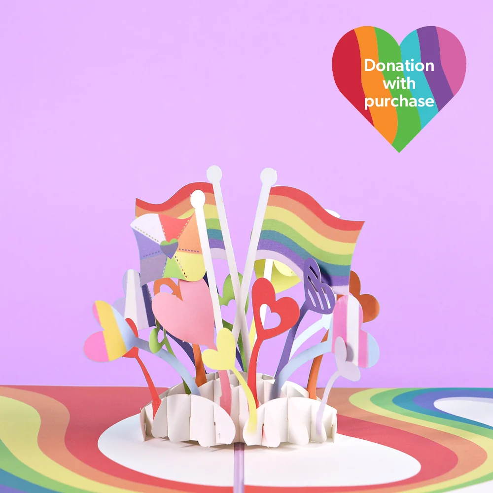 Lovepop Love is Love Pop-Up Card