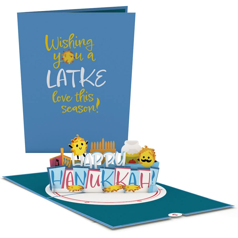 Lovepop Happy Hanukkah Latkes Pop-Up Card Bowl