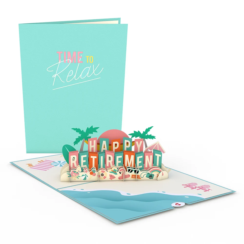 Lovepop Happy Retirement Pop-Up Card Toy