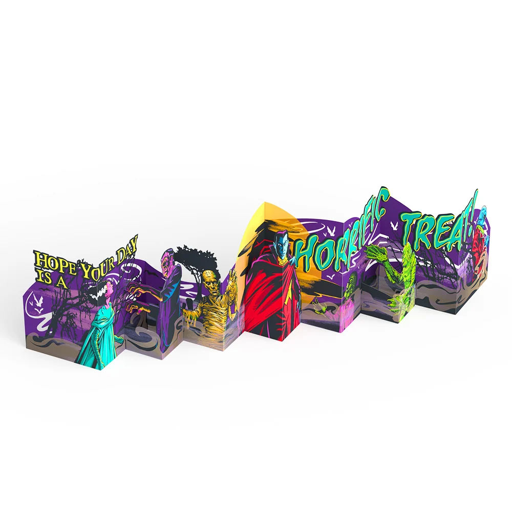 Lovepop Universal Monsters Hope Your Day Is a Horrific Treat Loooooong Card (Expands to 2 feet) - Image 3