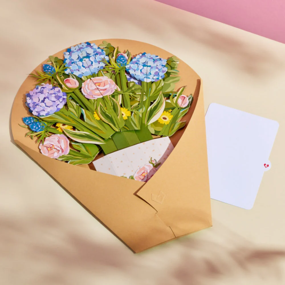 Lovepop Hydrangea Bouquet - Image 6