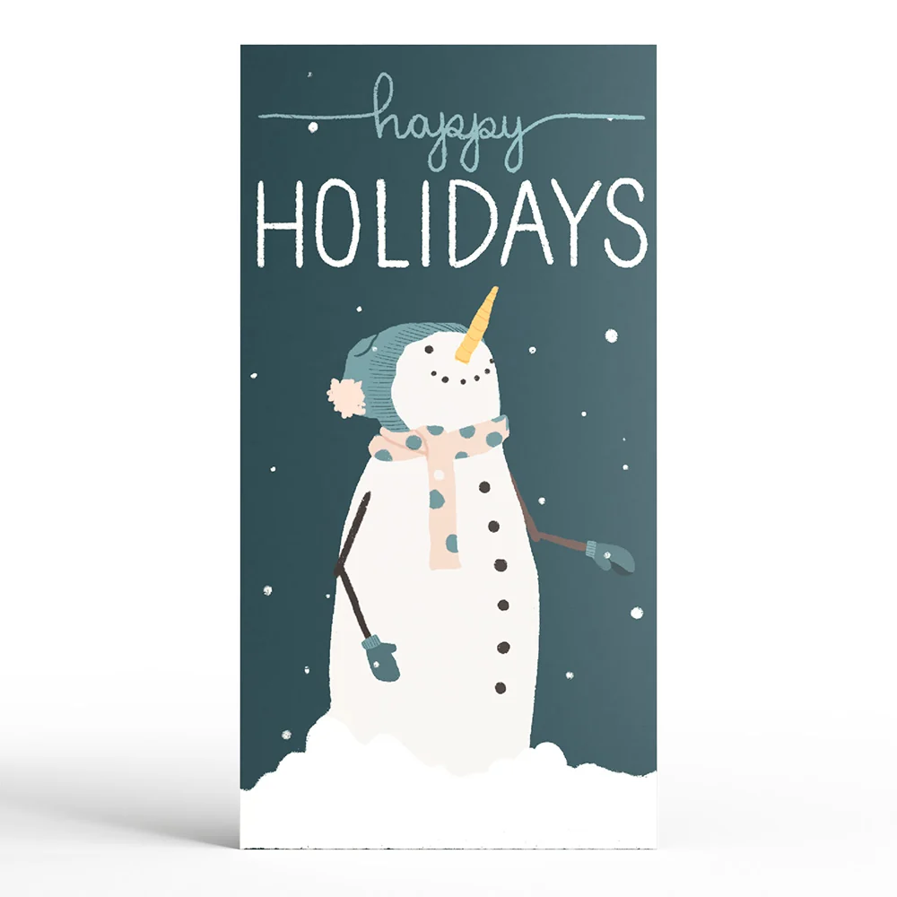 Lovepop Happy Holidays Snowman Money Holder - Image 5