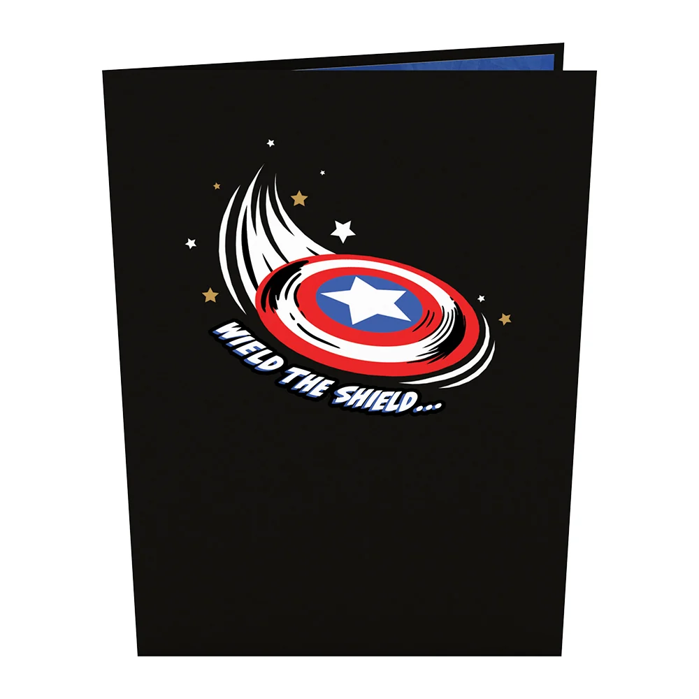 Lovepop Marvel's Avengers Captain America Birthday Pop-Up Card - Image 4