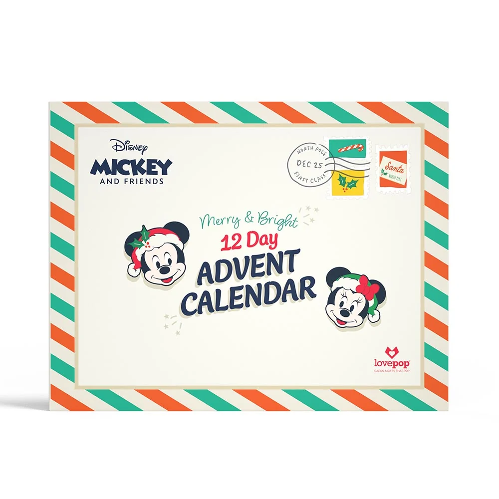 Lovepop Disney's Mickey and Friends Merry and Bright 12 Day Holiday Advent Calendar - Image 7