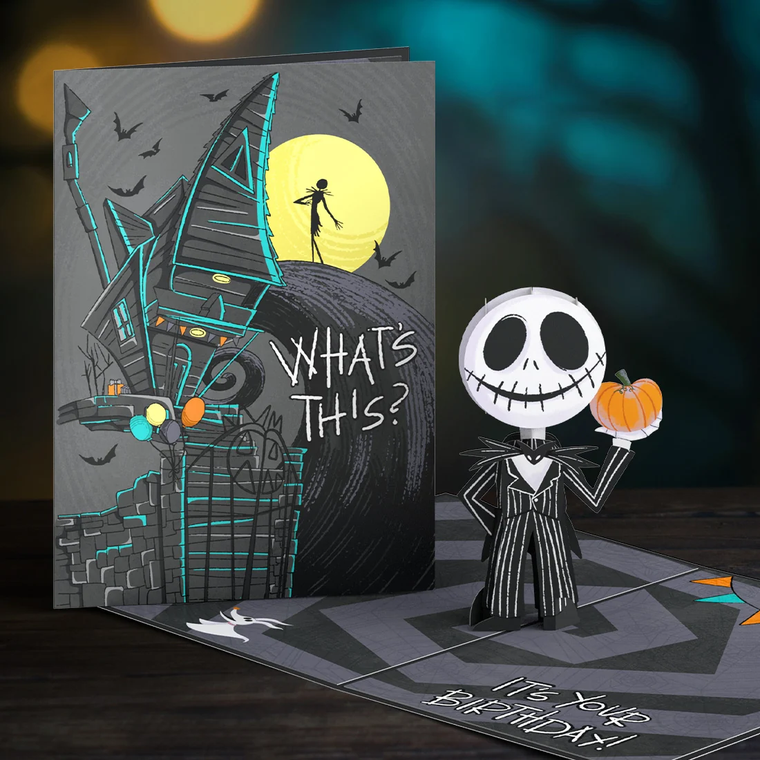Lovepop Disney Tim Burton's The Nightmare Before Christmas Jack Skellington Birthday Pop-Up Card