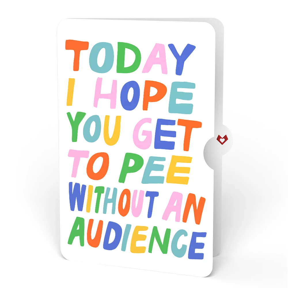 Lovepop Go Feral Raccoon Birthday Pop-Up Card and Parenthood Humor Sentiment Set Candle - Image 4