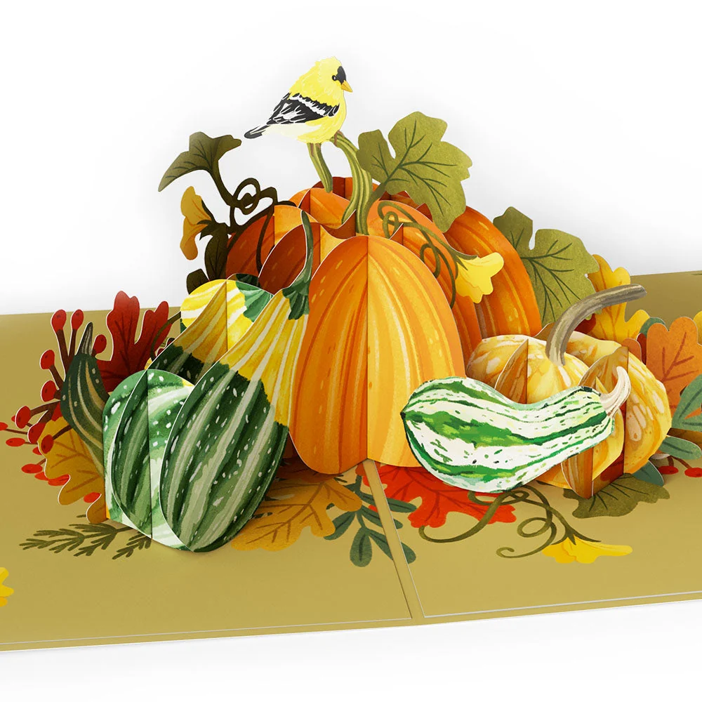 Lovepop Fall Is in the Air Pop-Up Card & Suncatcher Bouquet Bundle - Image 3