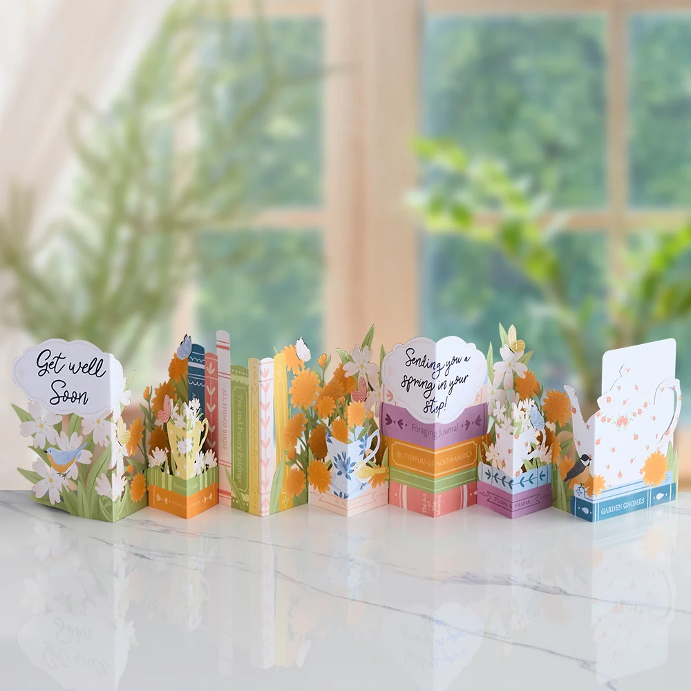 Lovepop Get Well Soon Loooooong Card (Expands to 2 feet) Cup