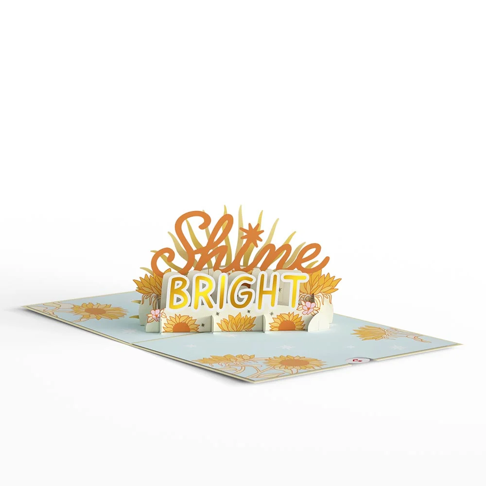 Lovepop Shine Bright Pop-Up Card - Image 3