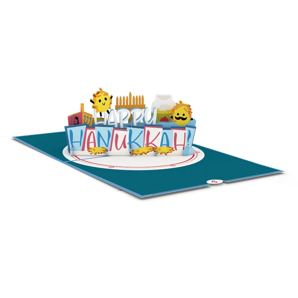 Lovepop Happy Hanukkah Latkes Pop-Up Card Bowl - Image 3