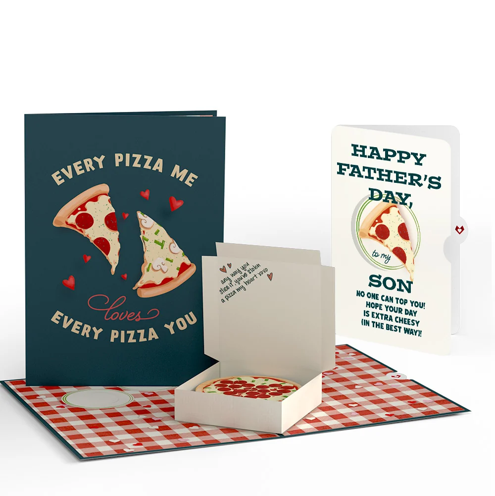 Lovepop Pizza Love Father's Day Pop-Up Card and Sentiment Set for Son